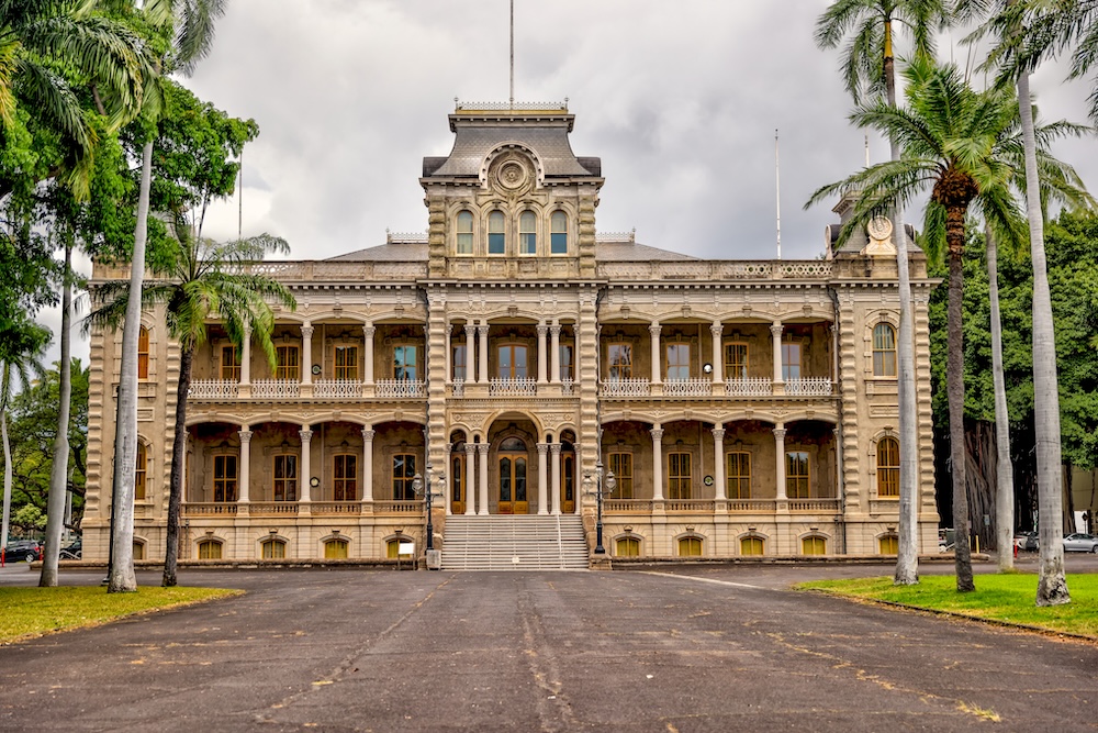 Iolani Palace Honolulu Hawaii
