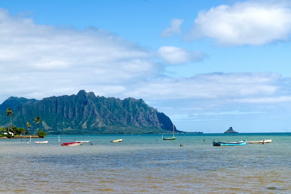 Kaneohe Bay and Kualoa
