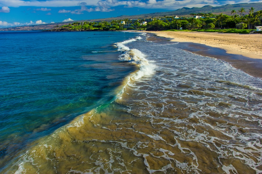 shores of hapuna beach