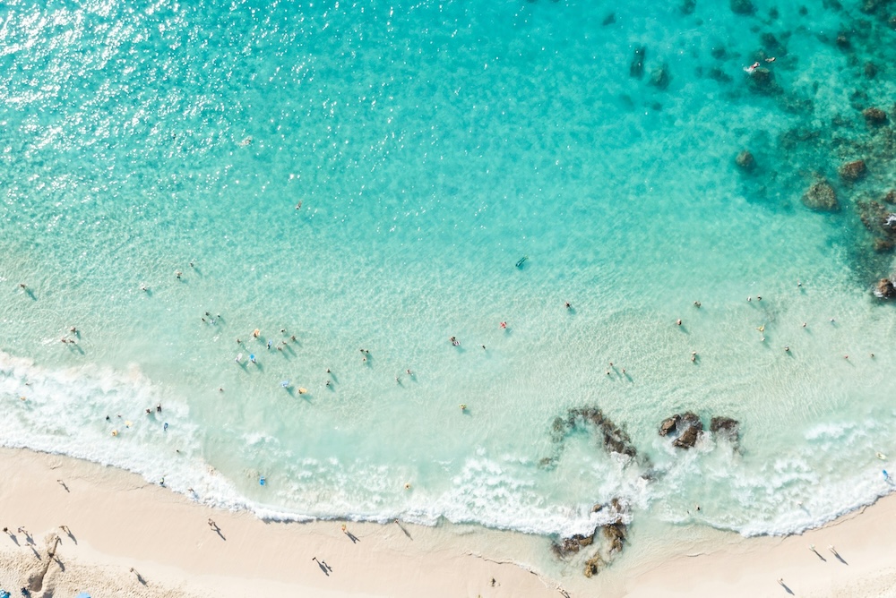 kua bay beach