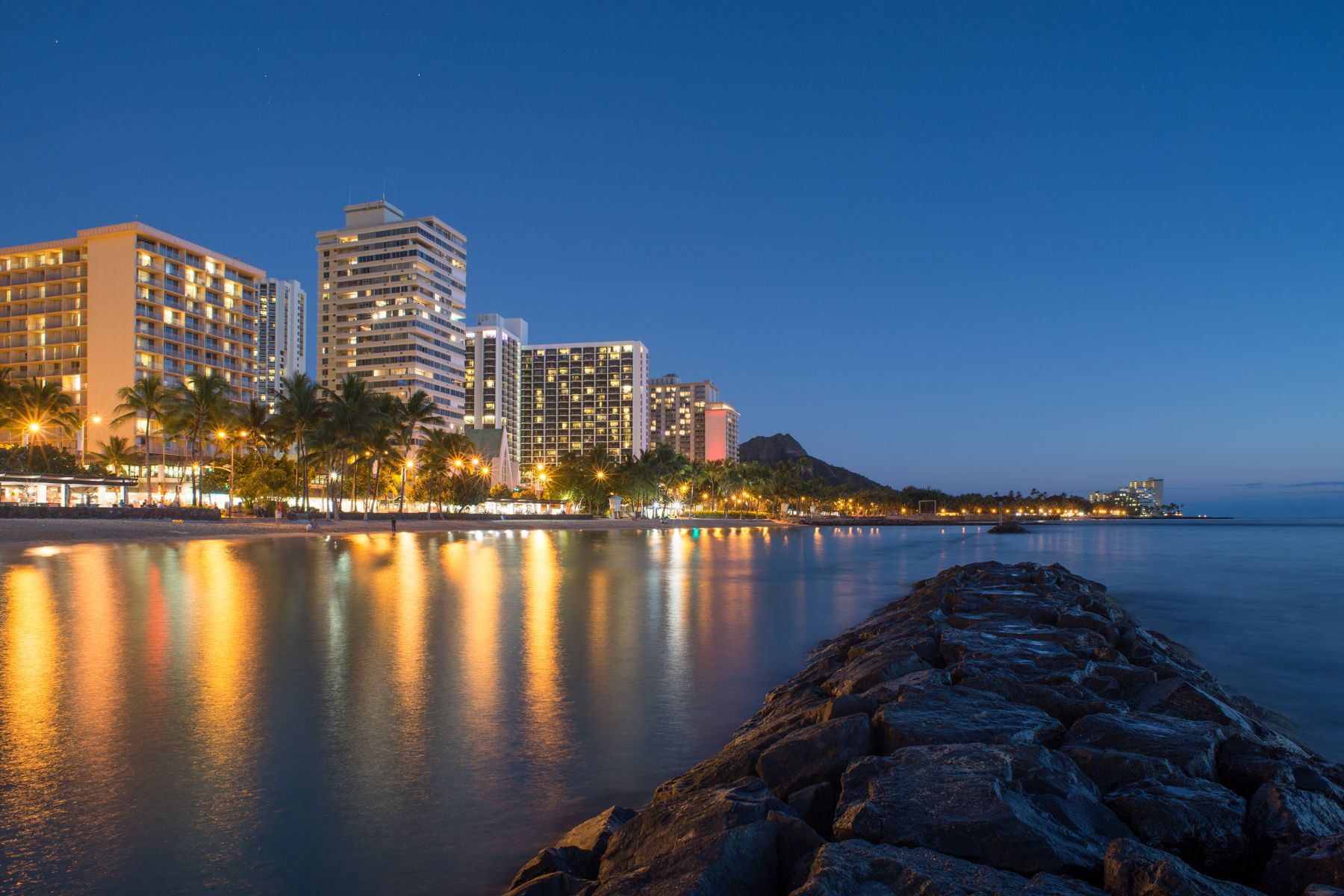 Hawaii at night