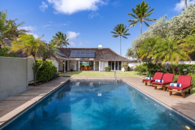 private pool at Gigi's Retreat